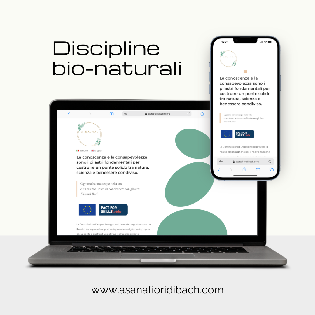 Sito web discipline Bionaturali Sito e-commerce per prodotti cosmetici.